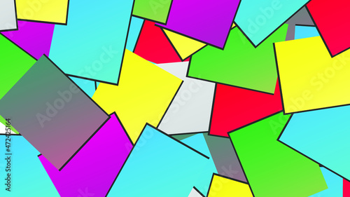 Abstract background with colorful squares  eps10 vector