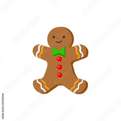 christmas gingerbread vector illustration