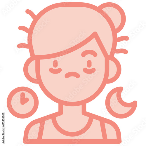 mother two tone icon