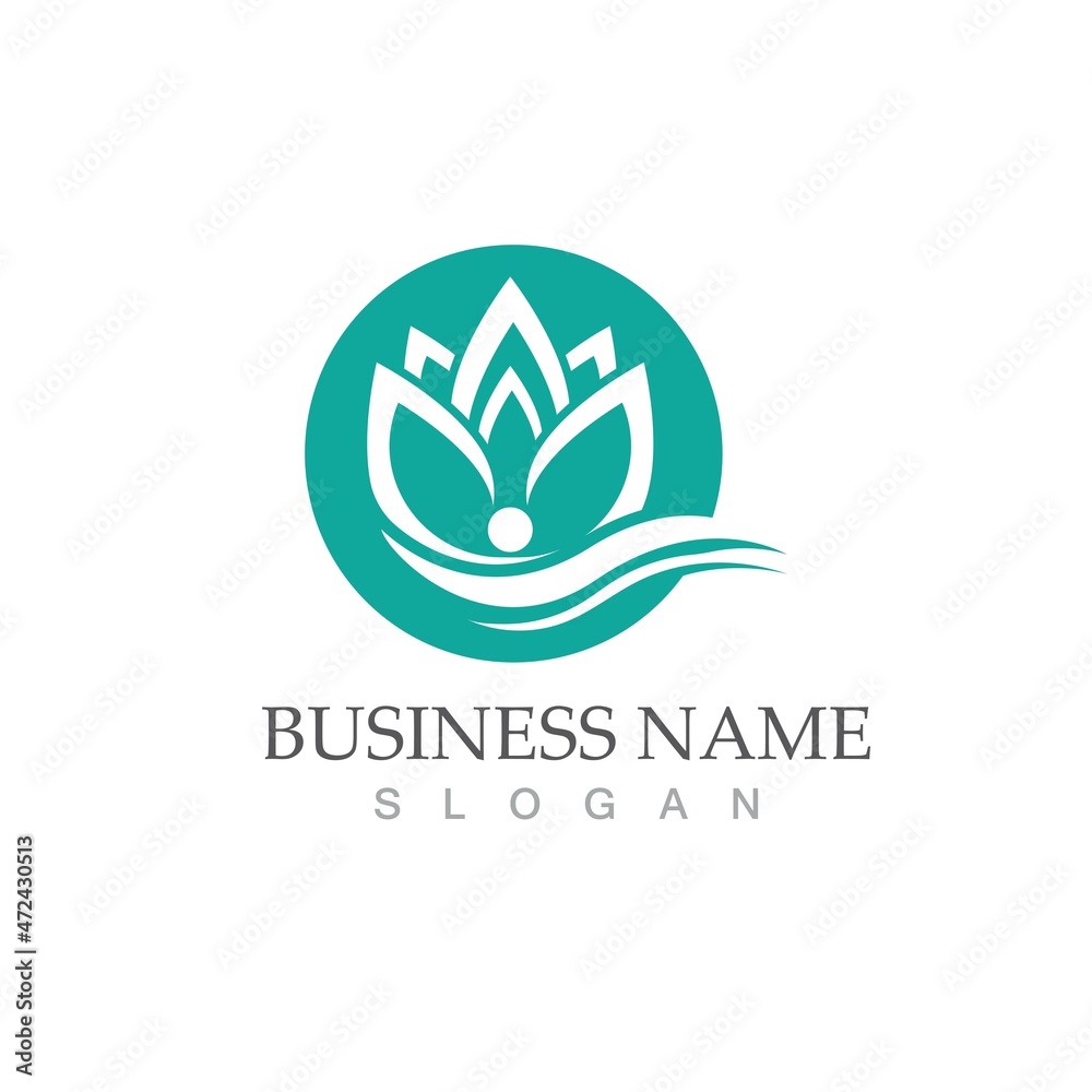 Beauty Vector lotus flowers design Beauty Vector lotus flowers design