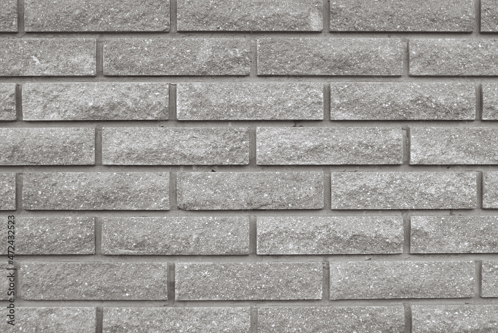 brick wall gray background texture 