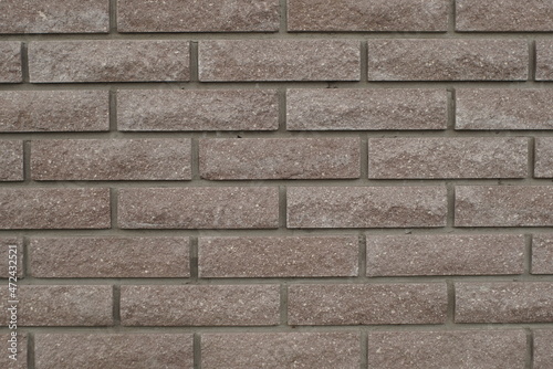 wall made of brown brick background texture 