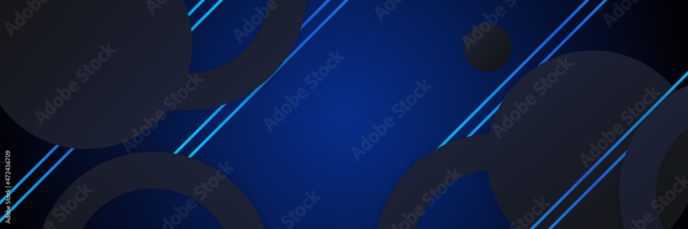 Abstract blue banner background poster with dynamic. Technology network Vector illustration. Vector illustration design for presentation, banner, cover, web, flyer, card, poster, wallpaper, texture Abstract blue banner background poster with dynamic. Technology network Vector illustration. Vector illustration design for presentation, banner, cover, web, flyer, card, poster, wallpaper, texture