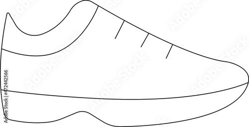 healthy life icons sneaker and shoe