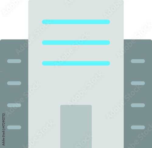 finance icons building and property
