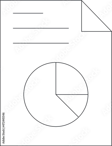 data management icons paper and document