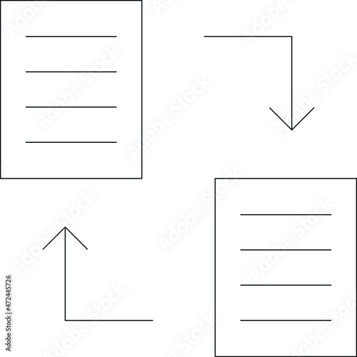 data analytics icons data and sharing