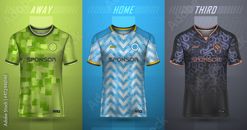 Premium collection of soccer jerseys