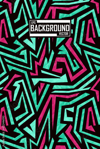 Abstract background with sport pattern, for leggings