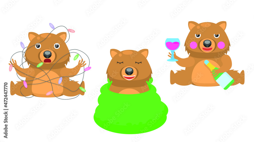 Set Abstract Collection Flat Cartoon
Different Animal Wombat Wrapped In Blanket, Tangled In A Garland, Drinks Alcoholic Beverages Vector Design Style Elements Fauna Wildlife Set Abstract Collection Flat Cartoon
Different Animal Wombat Wrapped In Blanket, Tangled In A Garland, Drinks Alcoholic Beverages Vector Design Style Elements Fauna Wildlife