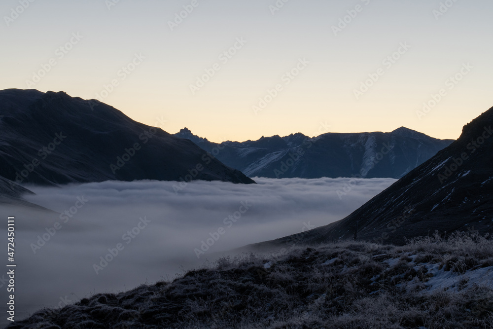 Albulapass morgens