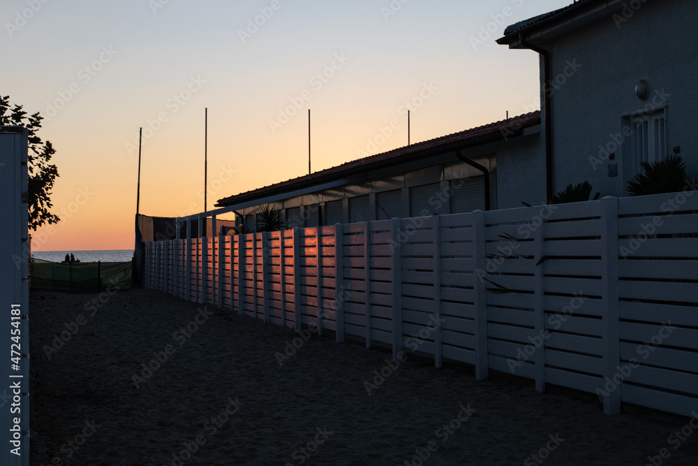 Sonnenuntergang am Strand