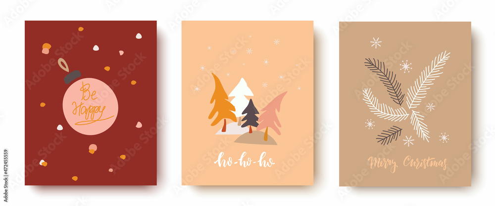 Illustration of vector graphics Merry Christmas, for greeting cards and backgrounds Illustration of vector graphics Merry Christmas, for greeting cards and backgrounds