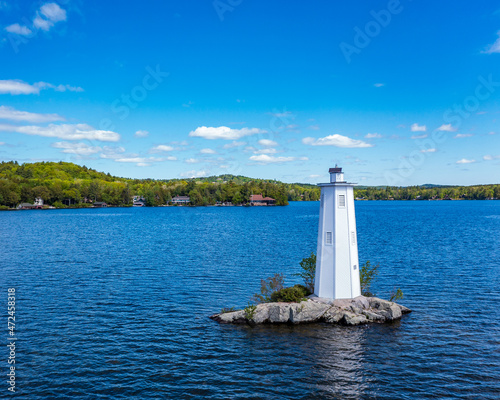 New Hampshire-Sunapee-Loon Island Lighthouse photo