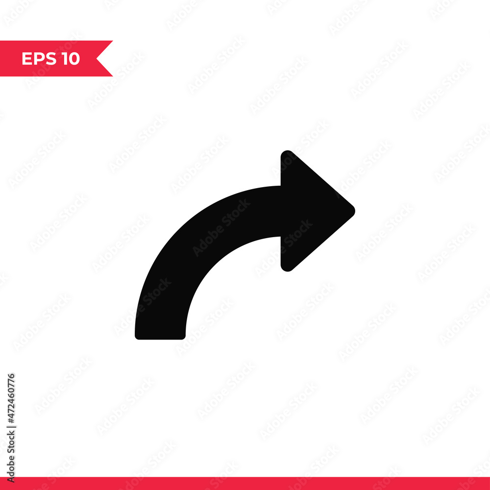Right arrow icon vector. Right arrow sign Right arrow icon vector. Right arrow sign