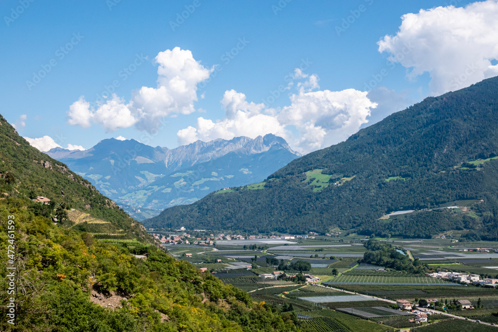 Adige (etsch) river valley, South Tyrol , Italy
