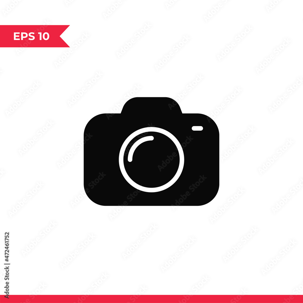 Camera icon vector. Photography sign Camera icon vector. Photography sign