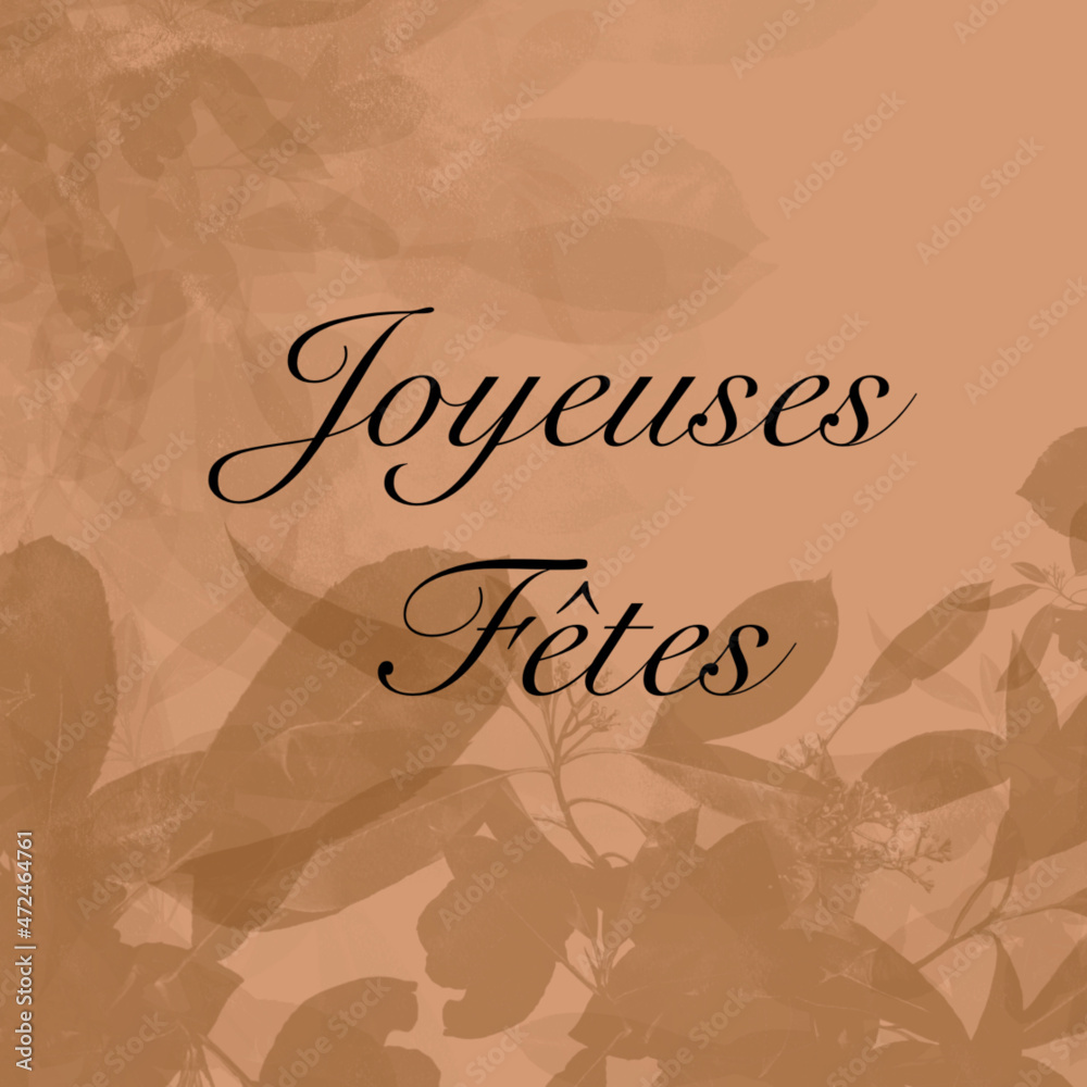 Joyeuses fêtes 