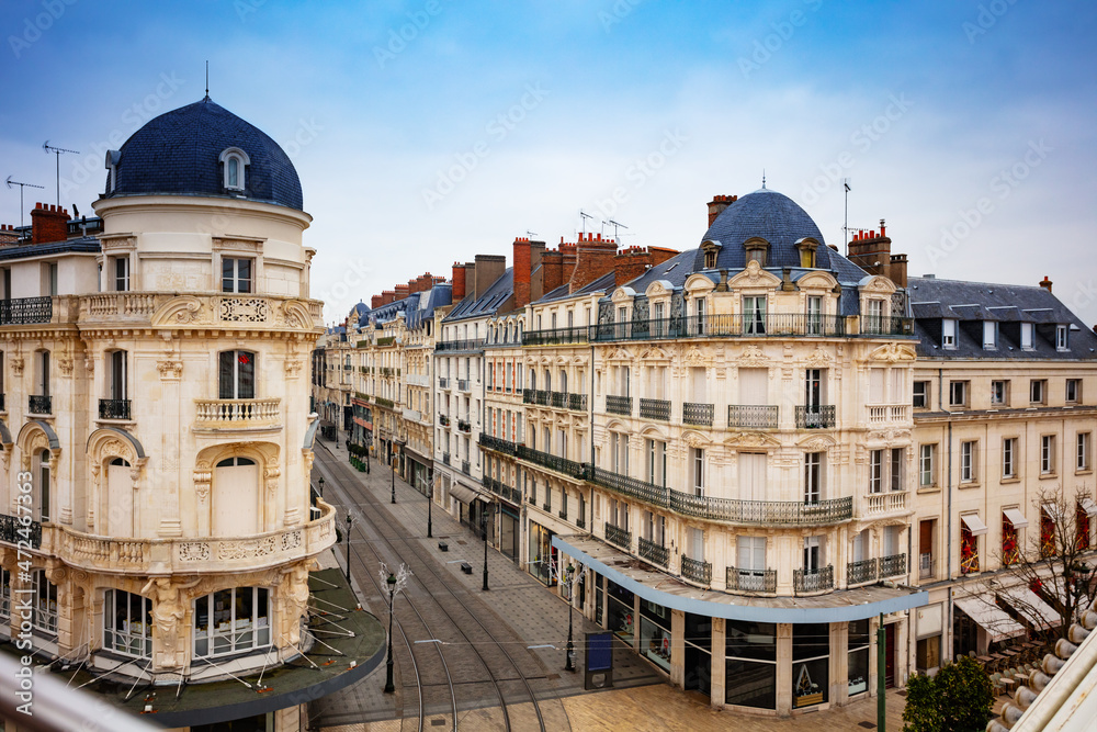 View of Rue de la Republique from Martroi square