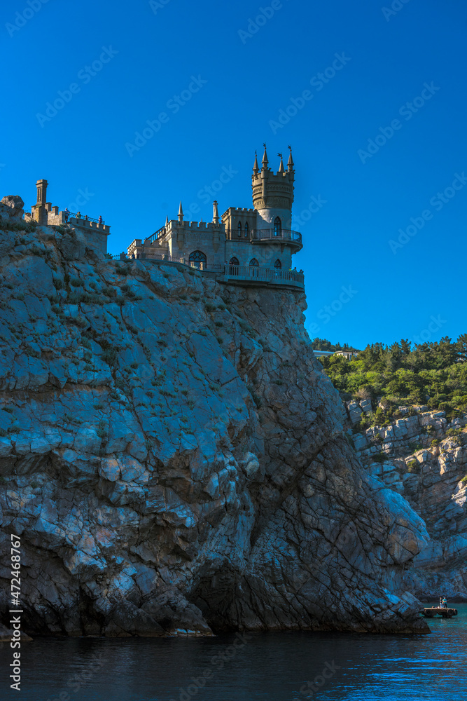 Fototapeta premium The well-known castle Swallow's Nest near Yalta. Crimea
