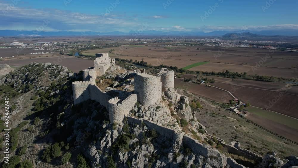 Medieval castle in Ceyhan Town, Adana, Turkey. Name of this fortress is Snake Castle but known as Medieval castle in Ceyhan Town, Adana, Turkey. Name of this fortress is Snake Castle but known as
