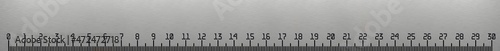 Website banner, metal ruler.