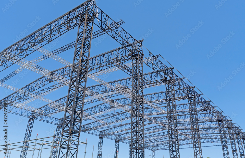 steel structure workshop is under construction steel structure workshop is under construction