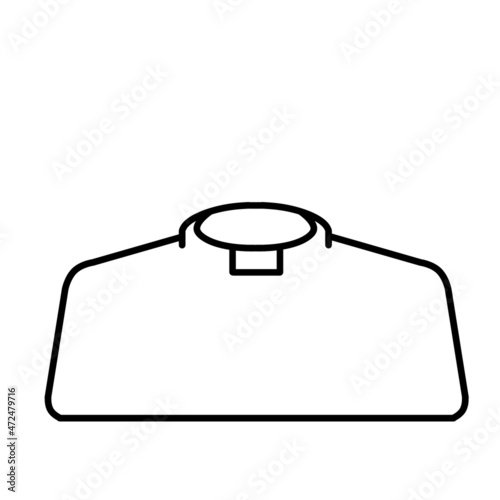 Catholic priest. Symbol of religion and church. Black Church clothes. Shirt with a collar.