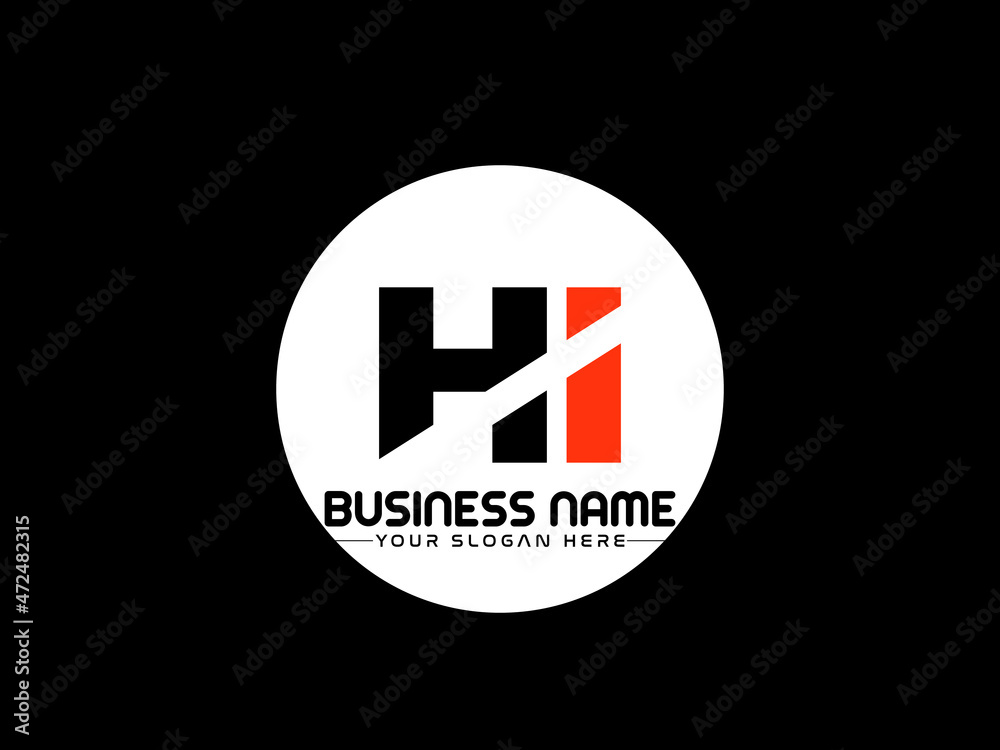 Colorful HI Logo, Creative hi Logo Icon design for your company or ...