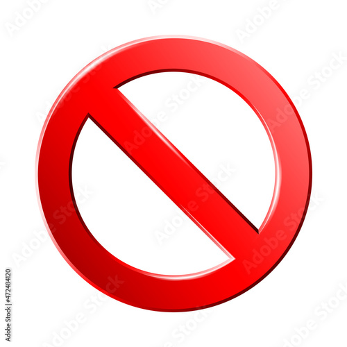 Red Ban sign or Stop sign and badge prohibition or forbidden Free Download Red Ban sign or Stop sign and badge prohibition or forbidden - GFXLoad