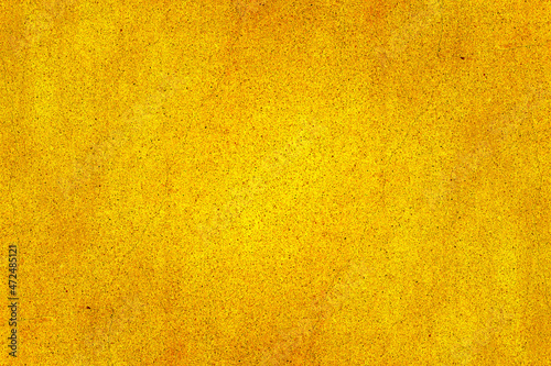 Luxurious yellow grunge texture background with cracks