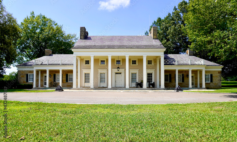 Chickamauga Battlefield Visitor Center at Chickamauga and Chattanooga