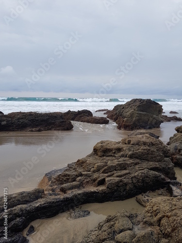 Playa rocosa