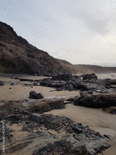 Playa con rocas