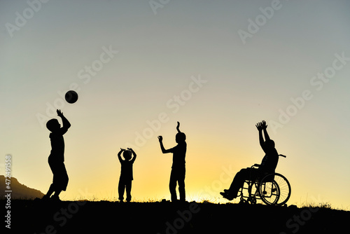 Tableau sur toile ,friendship, fraternity, cordial, sincere, virtuous, behavior, energetic, morale