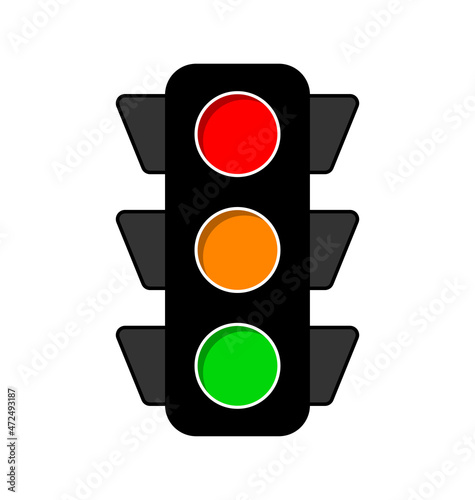 Simple traffic signal light