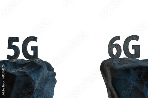 Concept of moving from 5g technology to 6g