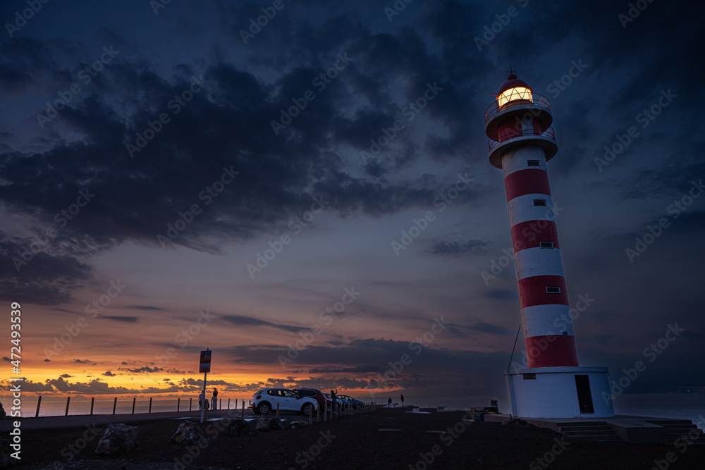 Naklejka premium Faro de Sardina auf Gran Canaria