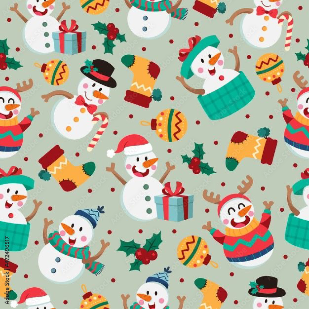 Christmass seamless pattern.Christmas  seamless pattern  for christmas textiles, banners, wrappers, wallpapers