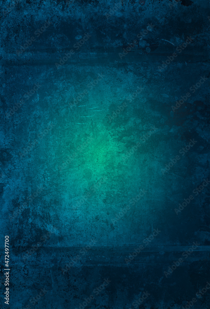 beautiful abstract grungy blue stucco wall background in cold mood. pantone of the year color concept background with space for text.