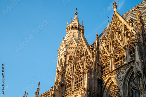 Exterior of the Vienna Cathedral, Austria