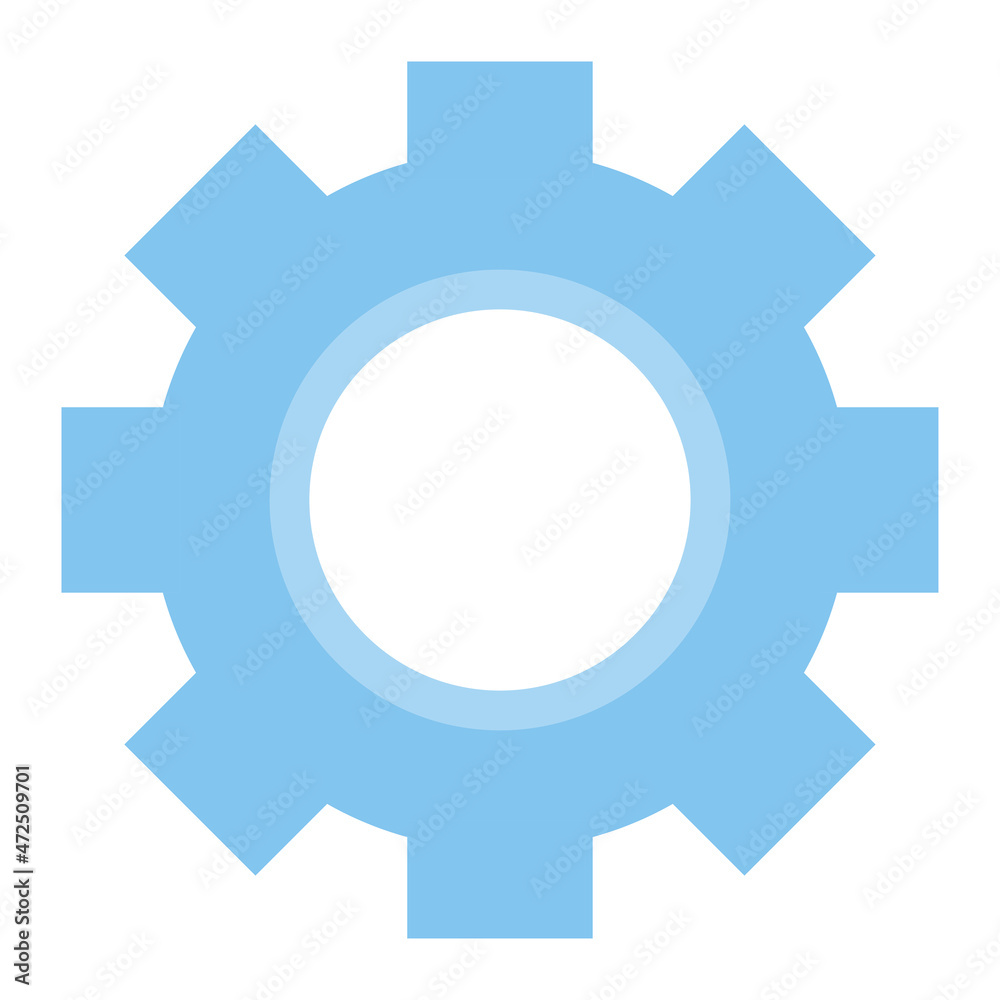 gear icon isolated