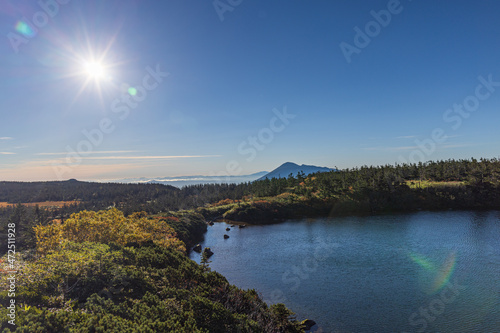 Fototapeta Naklejka Na Ścianę i Meble -  Towada Hachimantai National Park in Autumn