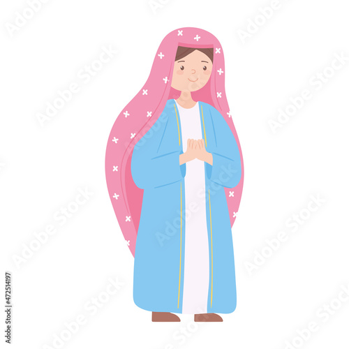cute mary character