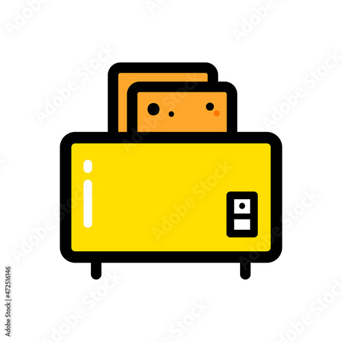 toaster color icon
