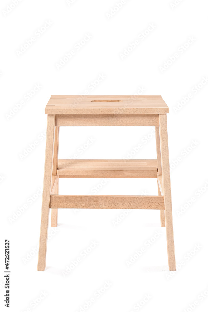 Modern stool isolated on white Modern stool isolated on white