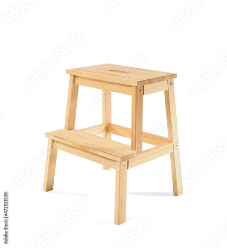 Modern stool isolated on white