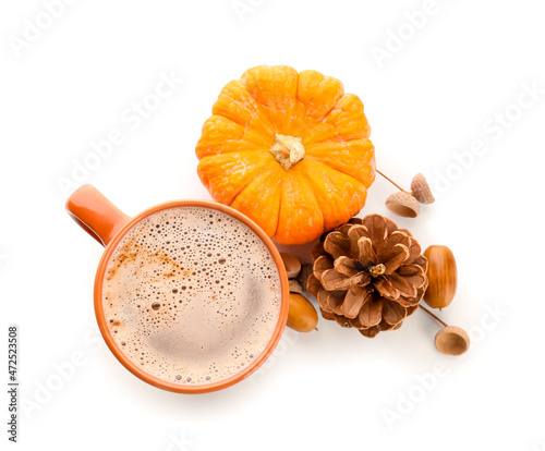 Autumn still life with frot...