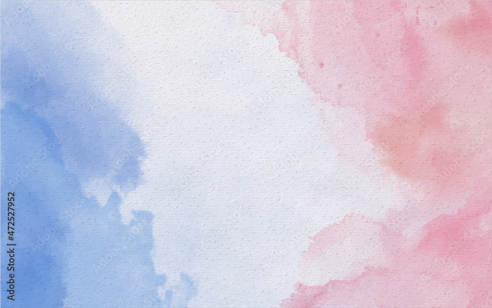 Watercolor Hand Painted Abstract Gradient colorful Background Illustration