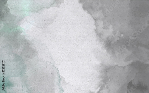 Watercolor Hand Painted Abstract grey Background Illustration